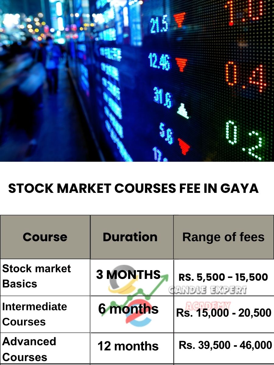 Stock Market Courses Fee in  Gaya and Classes